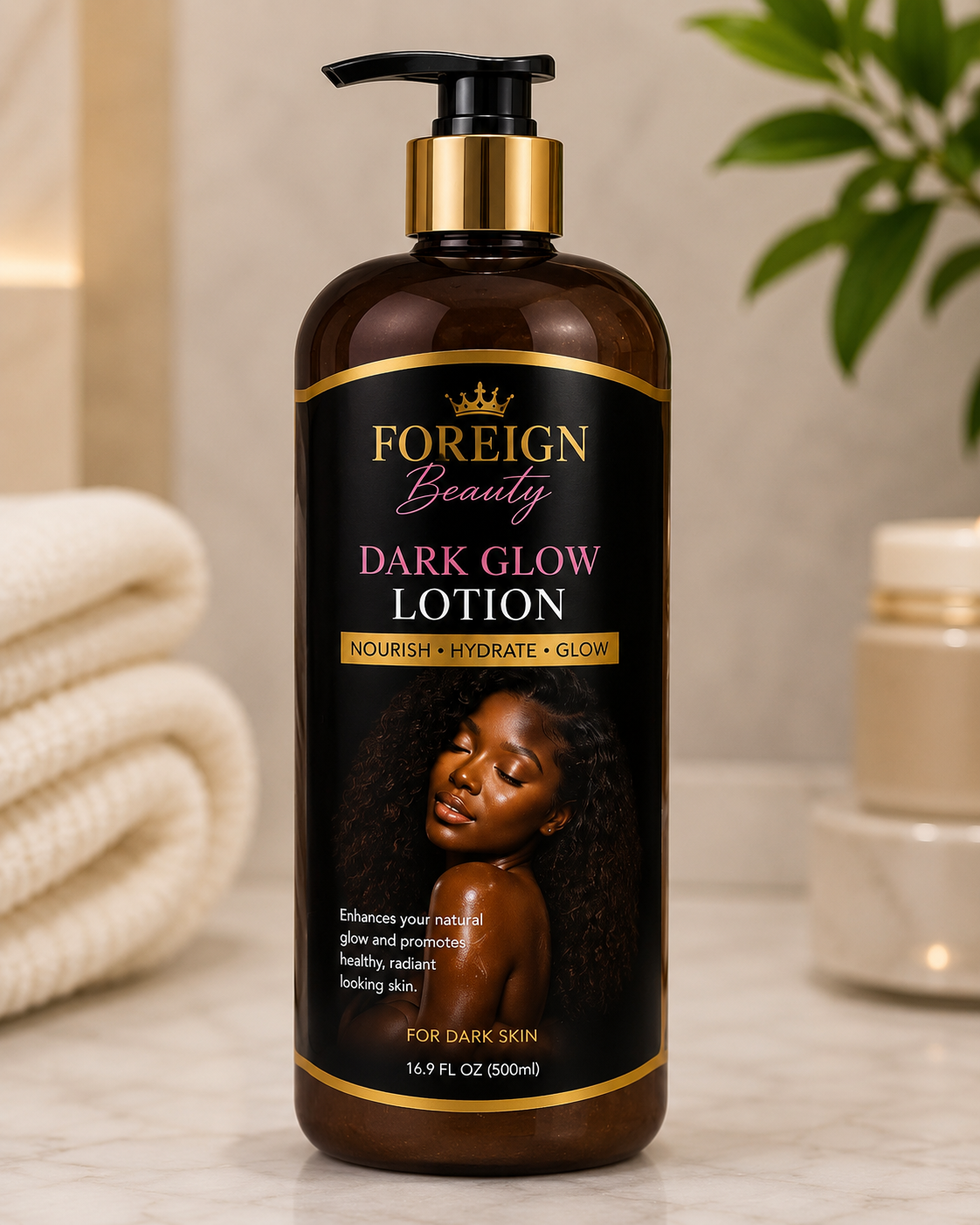 🤎Foreign Beauty Dark Glow Lotion